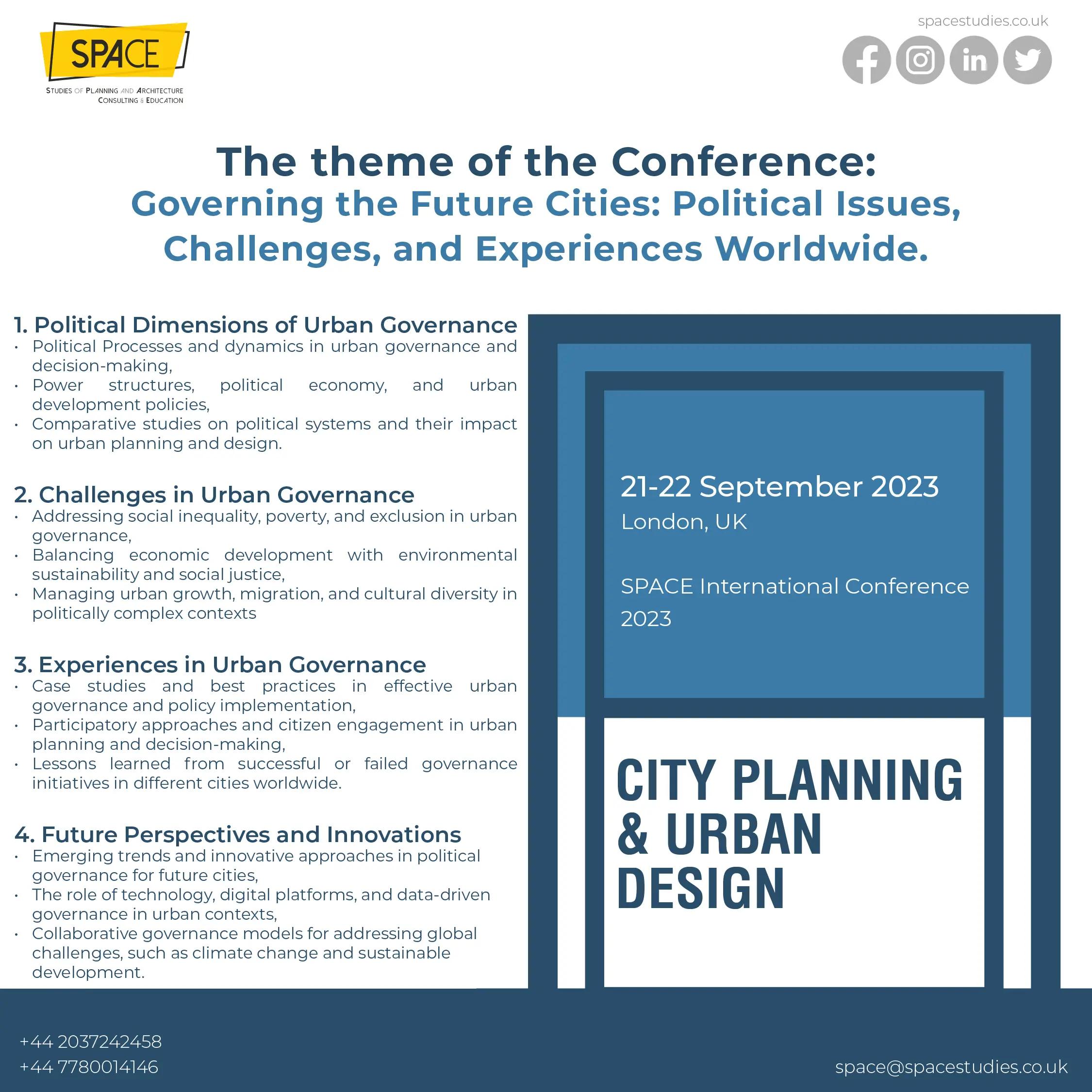 <b>City</b> Planning and <b>Urban</b> Design as we delve into the exciting theme ...