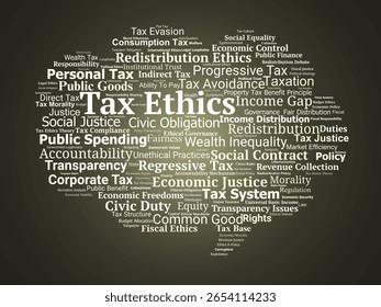 <b>Tax</b> Ethics Word Cloud Explore Major Stock Illustration 2654114233 ...