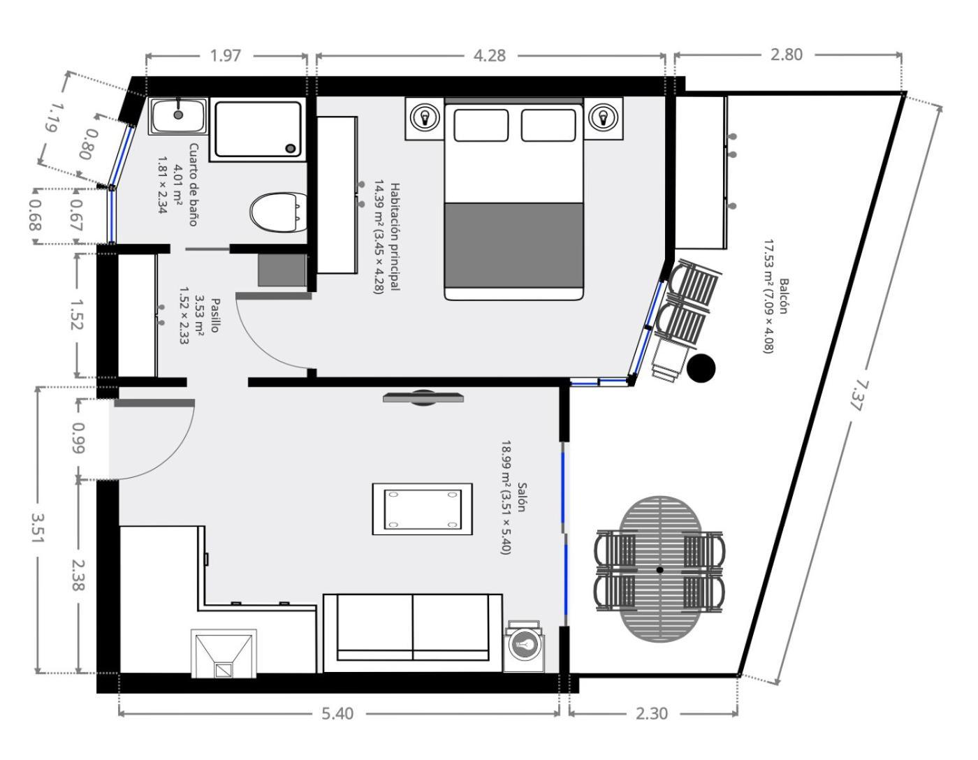 One-Bedroom Apartment