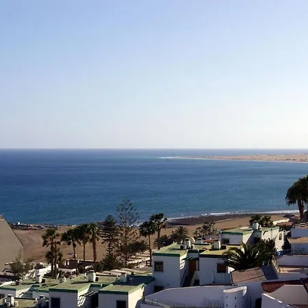Charmante Ferienwohnung In San Agustin Mit Garten Und Gemeinsamem Pool Und Meerblick-3