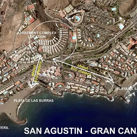 Charmante Ferienwohnung In San Agustin Mit Garten Und Gemeinsamem Pool Und Meerblick-2