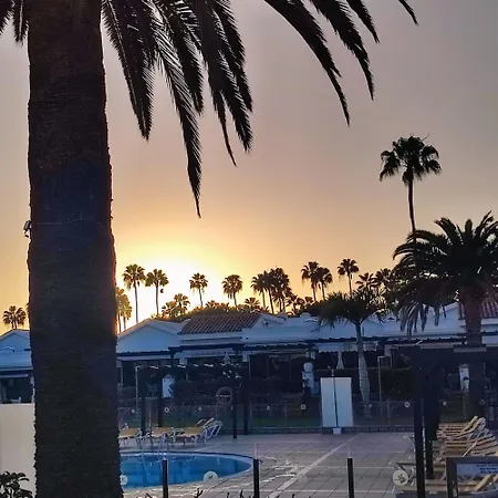 Maspalomas Lago Canary Sunset-2
