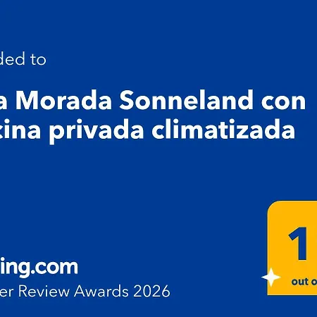 Villa Morada Sonneland Con Piscina Privada Climatizada-3