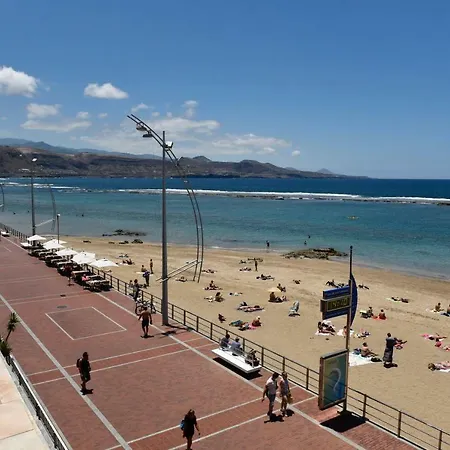 Apartamento Primera Linea Playa De Las Canteras-3