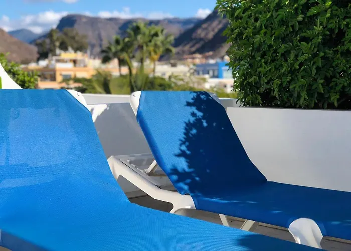 Puerto De Mogan - Little Venecia Harbour Apt 324 With 40Sqm Rooftop Terrace, Scandinavian Interior - Gran Canaria