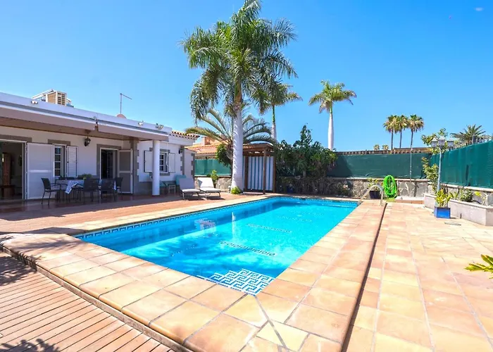 Villa Cosmopolitan En Maspalomas Cerca De Las Dunas