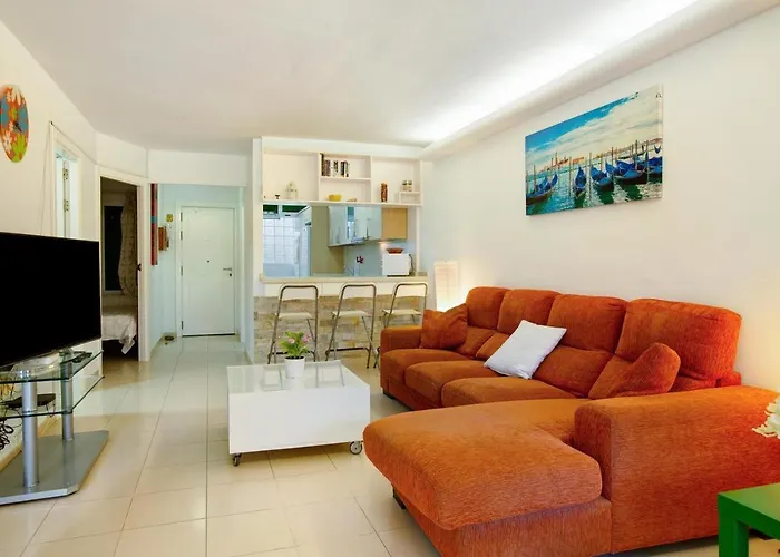 Haustierfreundliches Vcv Apartamento Playa De Las Burras San Agustín