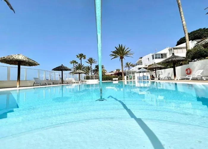 Huisdiervriedelijke Cozy One Bedroom Apartment With Sea View, Pool, Wifi, Ac, San Agustin