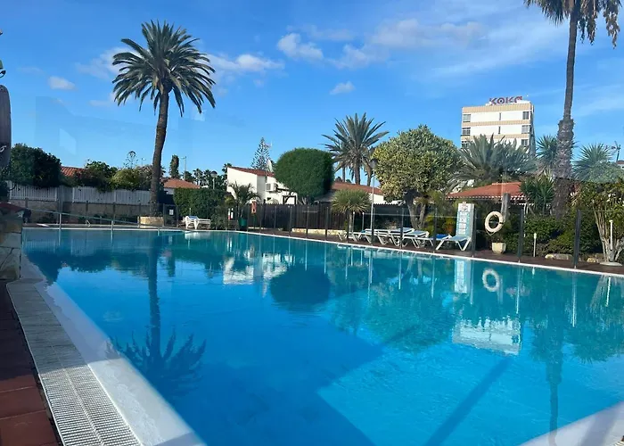 Agradable Bungalow Con Piscina Playa del Inglés privato