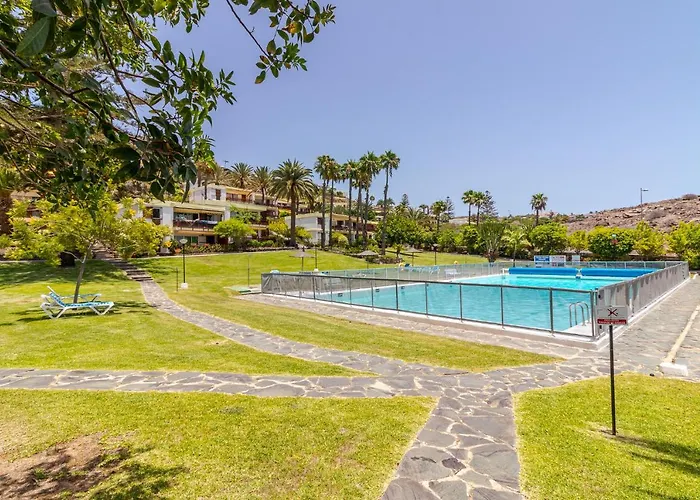 Pet friendly Increible Terraza Con Vistas Al Mar En San Agustin Apartment