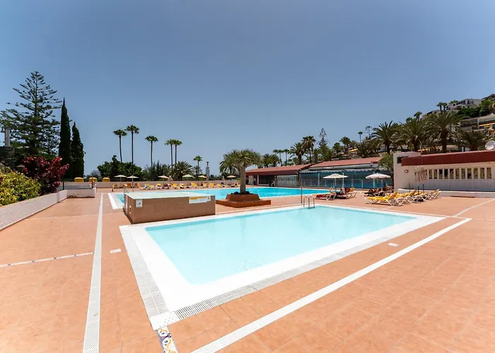 Pet friendly Meerblick Beach-Apartment Monte Rojo San Agustin 