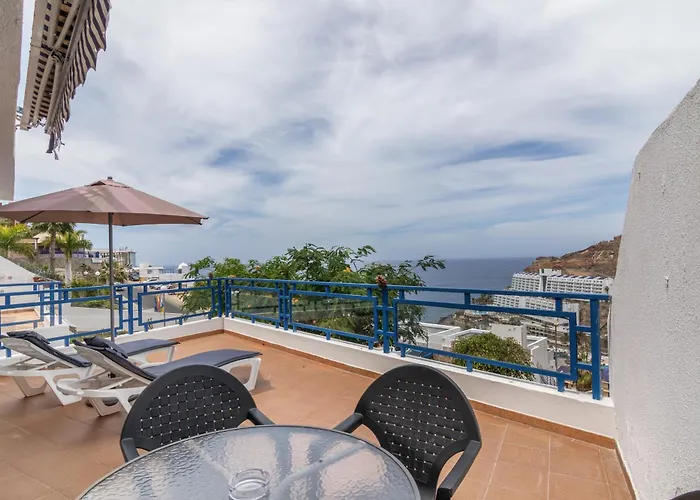 Haustierfreundliches Apartment Taurito Big Terrace