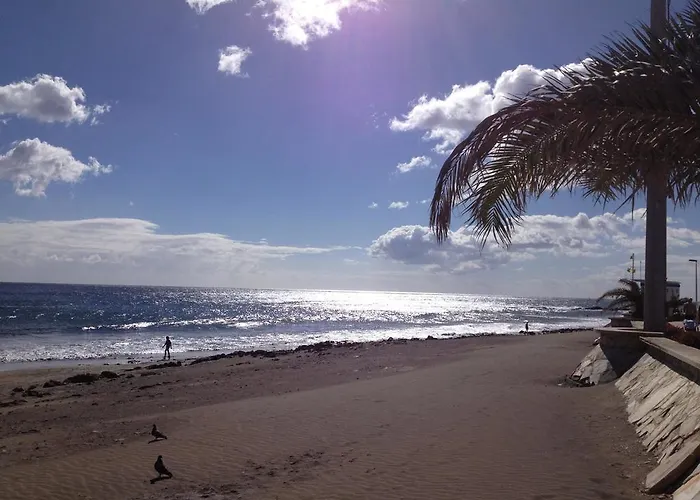 Boetiek Beachfront Apartment Siesta 21 San Agustin Playa By Villagrancanaria