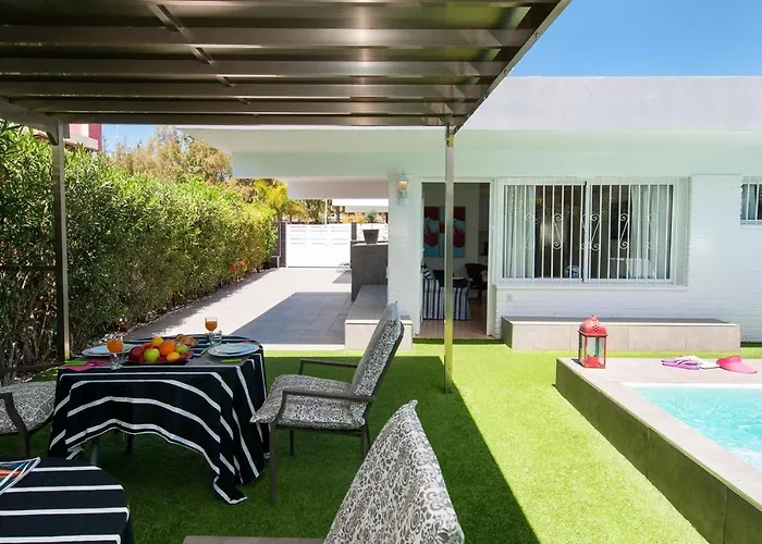 Beach House With Private Pool In San Agustin Et2 By Villagrancanaria