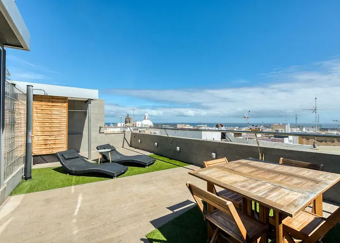 Haustierfreundliches Apartamentos Vegueta Las Palmas / Gran Canaria